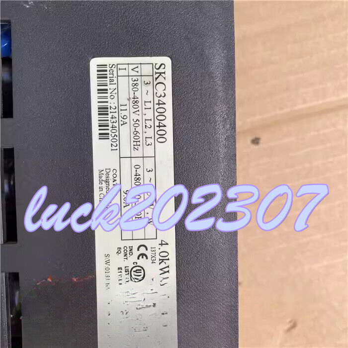 used 1PC Emerson inverter SKC3400400 4kw - EMERSON