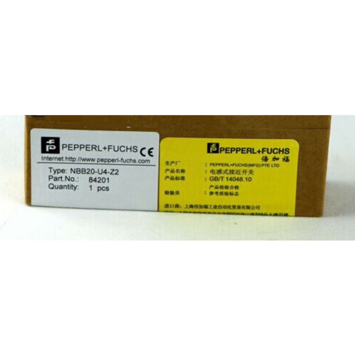 Pepperl+Fuchs NBB20U4Z2 Sensor - PEPPERL+FUCHS