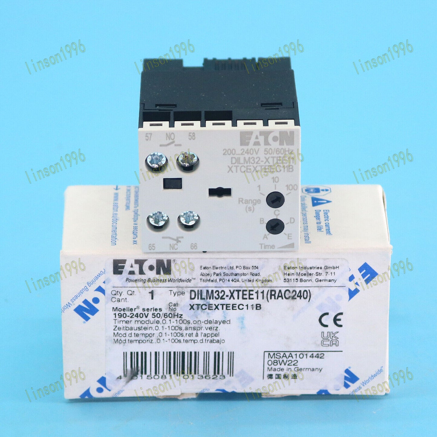 1PC Eaton Moeller DILM32-XTEE11 Fast Ship - EATON MOELLER