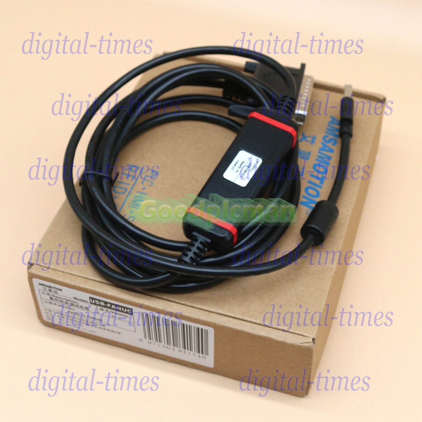 Compatible with For Fanuc RS232 Data Transmission CNC Cable USB-Fanuc 1Pcs/