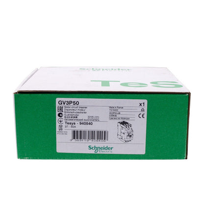 Schneider Electric GV3P50 Circuit Breaker Thermalmagnetic 37-50A - SCHNEIDER ELECTRIC