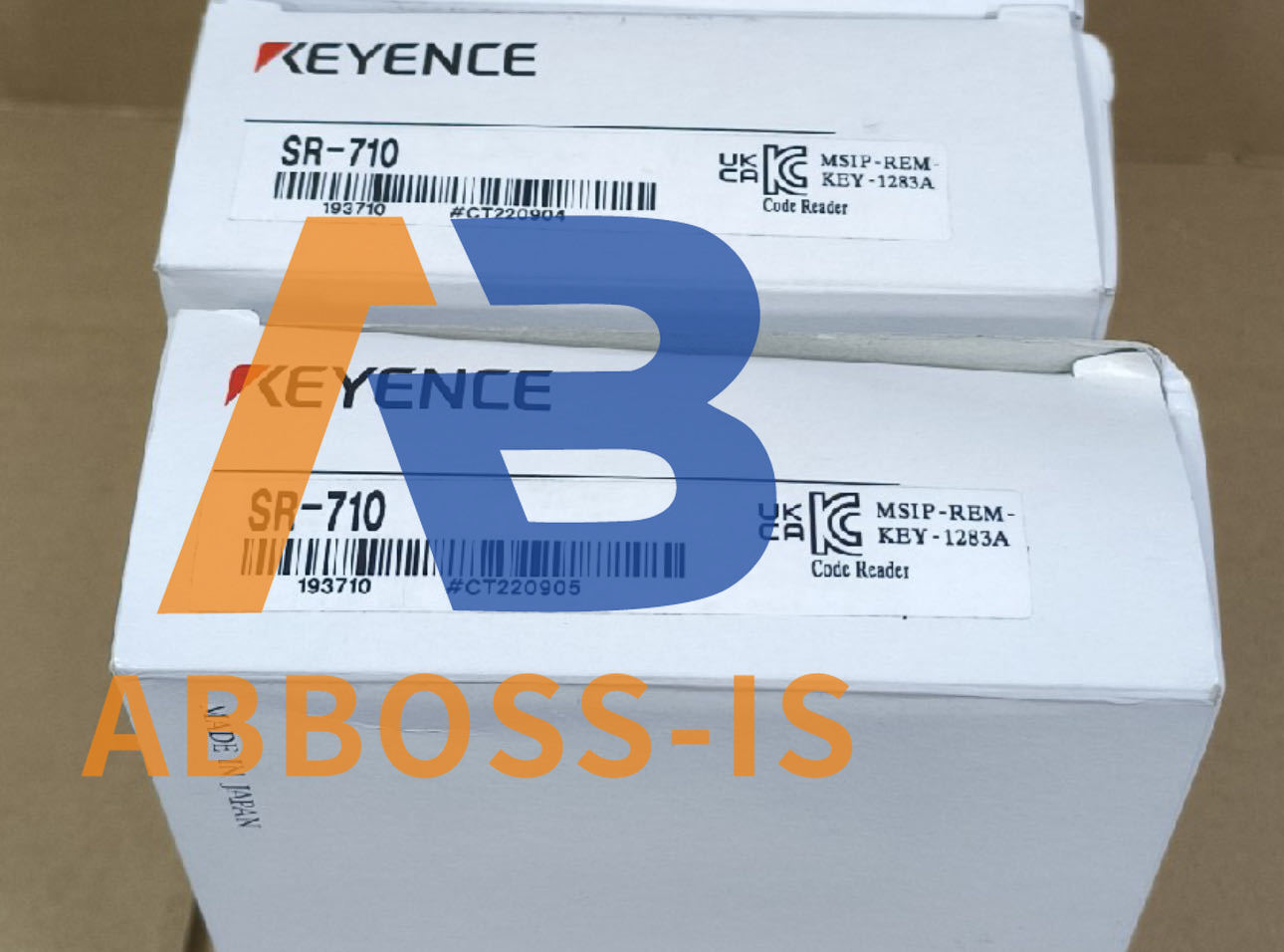 Keyence Barcode Reader SR-710 Boxed - KEYENCE