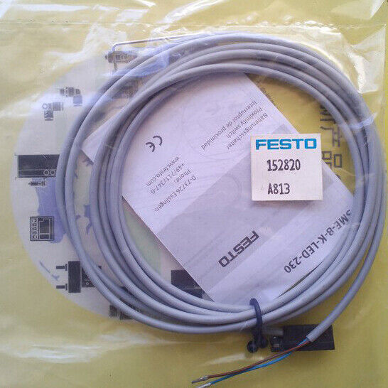 FESTO Magnetic Switch SME-8-K-LED-230 152820 Spot Stock Energy Efficient LED Magnetic Switch - FESTO