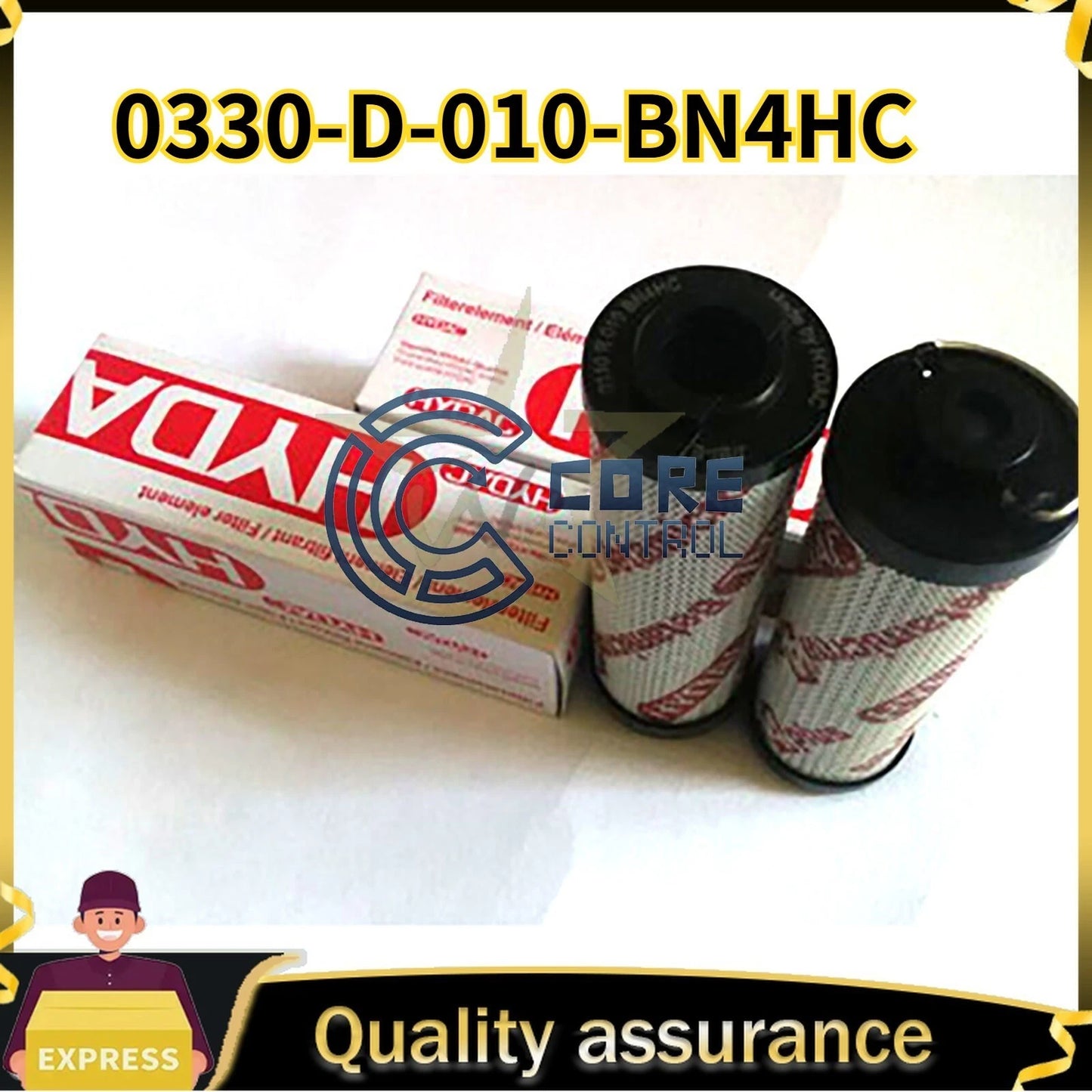 0330 D 010 BN4HC HYDAC Hydraulic Pressure Filter Element Kd Fast Ship
