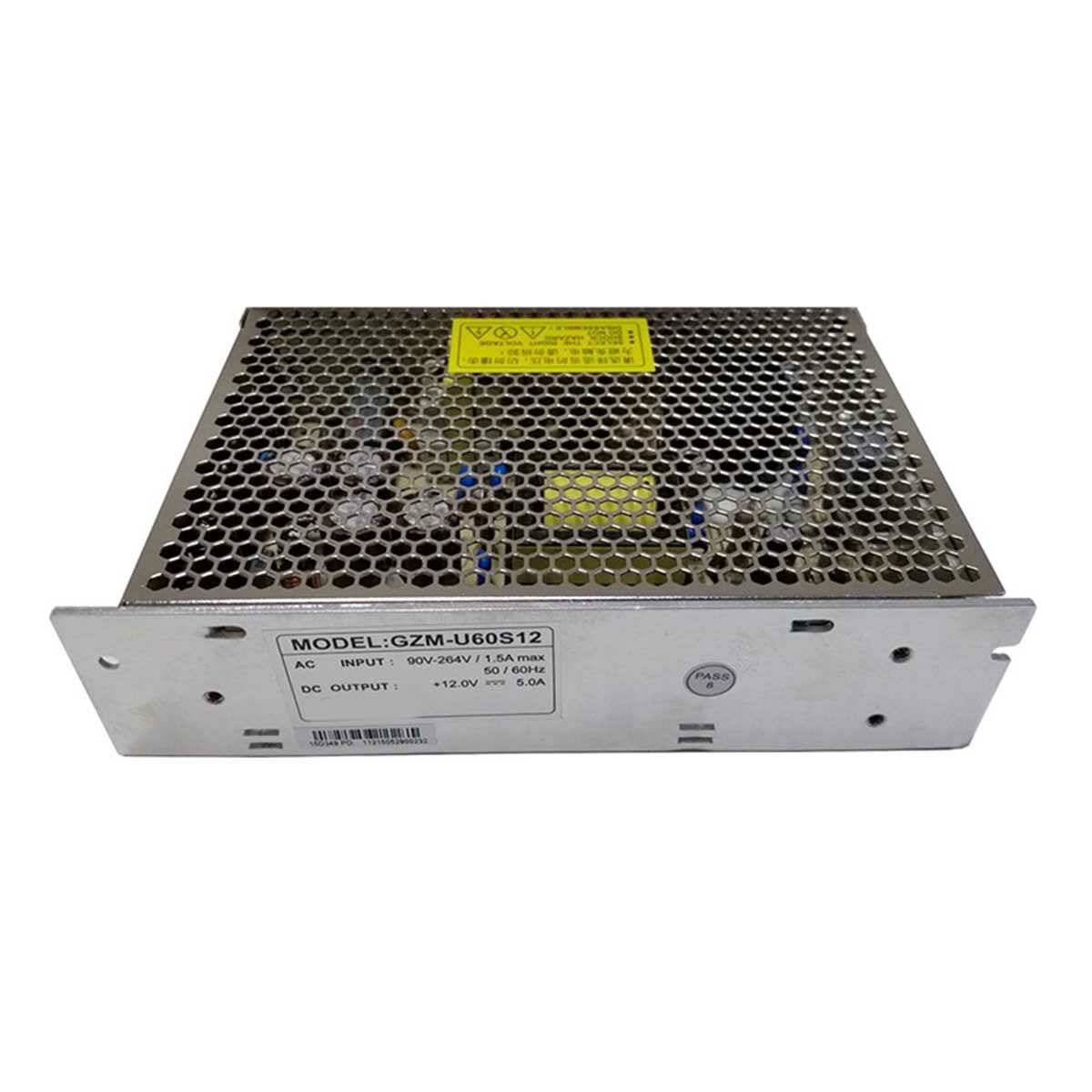 GZM-U60S12 AC100-244V DC12V 5A 60W Monitor Switching Power Supply 160X98X40mm