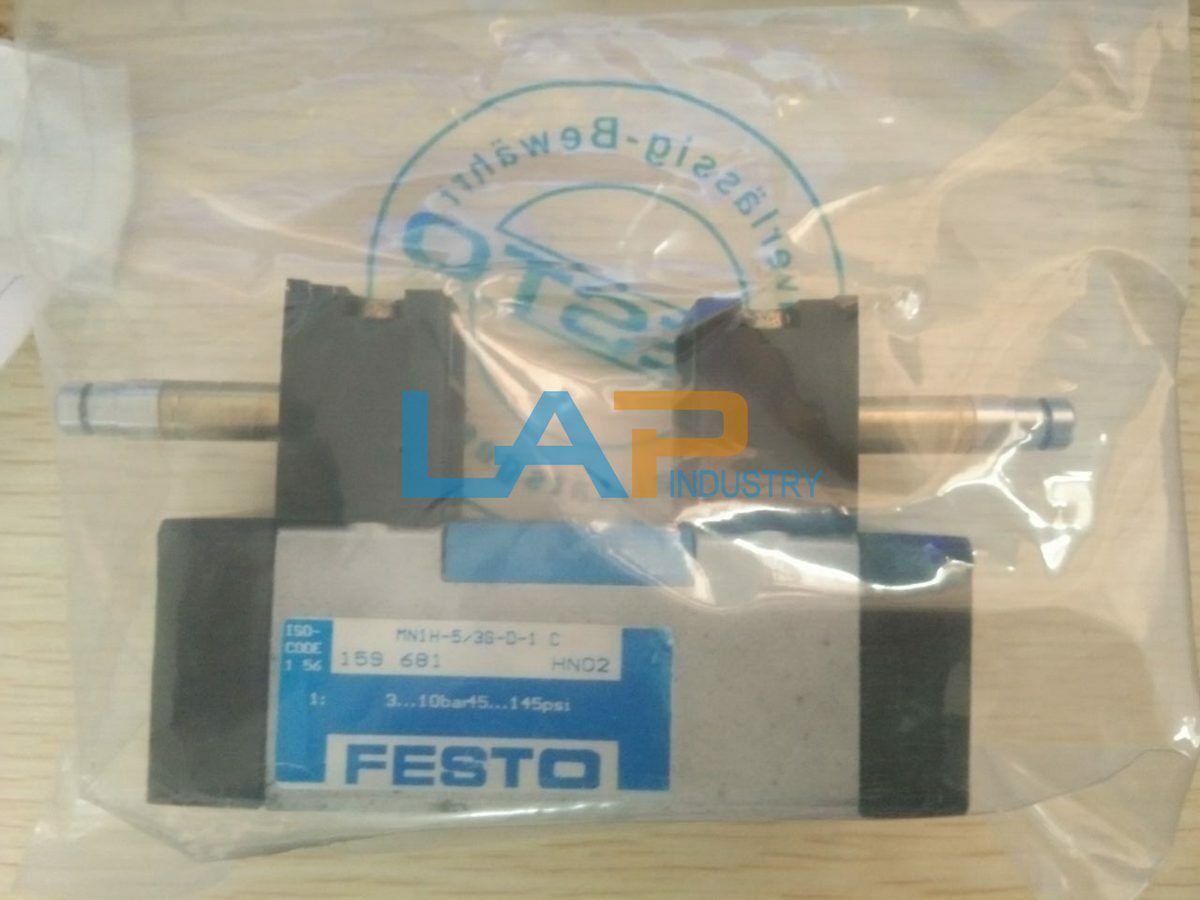 new 1Pcs  For FESTO solenoid valve MN1H-5/3G-D-1 C 159681