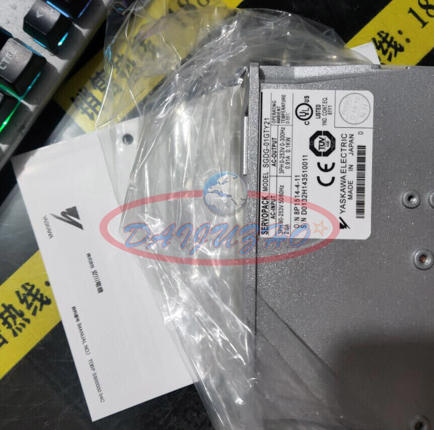 1PC Yaskawa SGDG-01GTY21 SERVO DRIVE 2AMP 90-253VAC 50/60HZ 1PH - YASKAWA