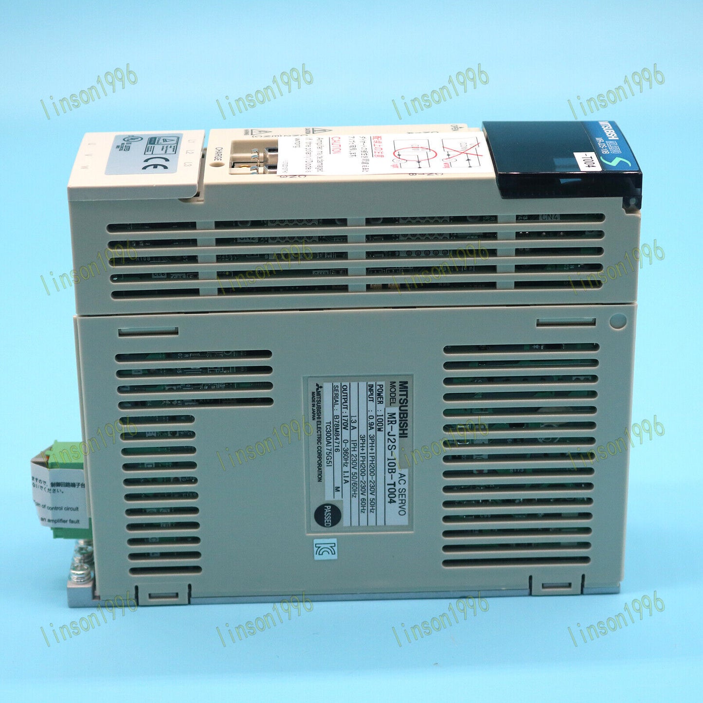 Mitsubishi MR-J2S-10B servo drive MRJ2S10BT004 - MITSUBISHI