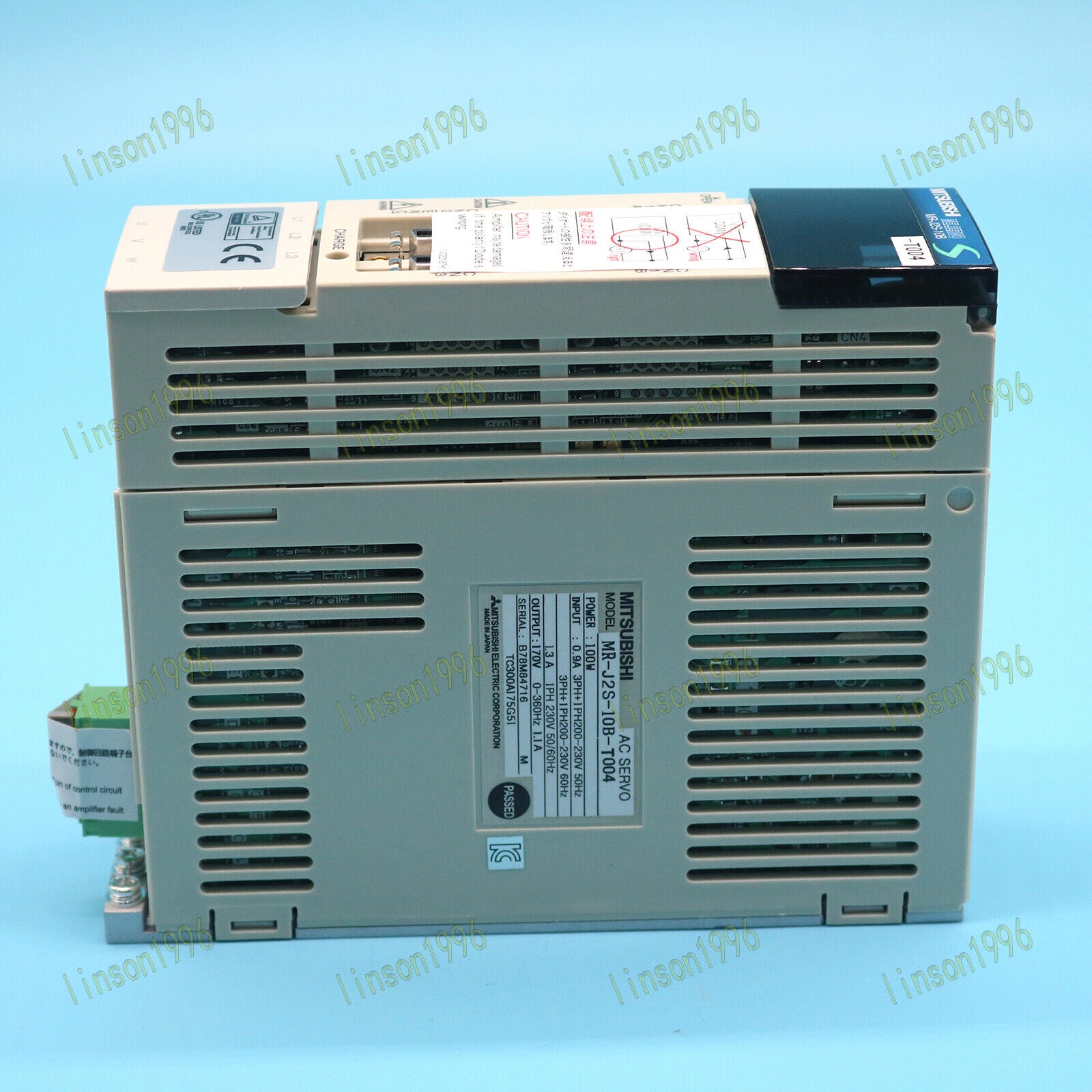 Mitsubishi MR-J2S-10B servo drive MRJ2S10BT004 - MITSUBISHI