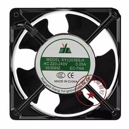 1PCS XY12038S2H 12038 AC220-240V 0.05A 12CM Cooling Fan