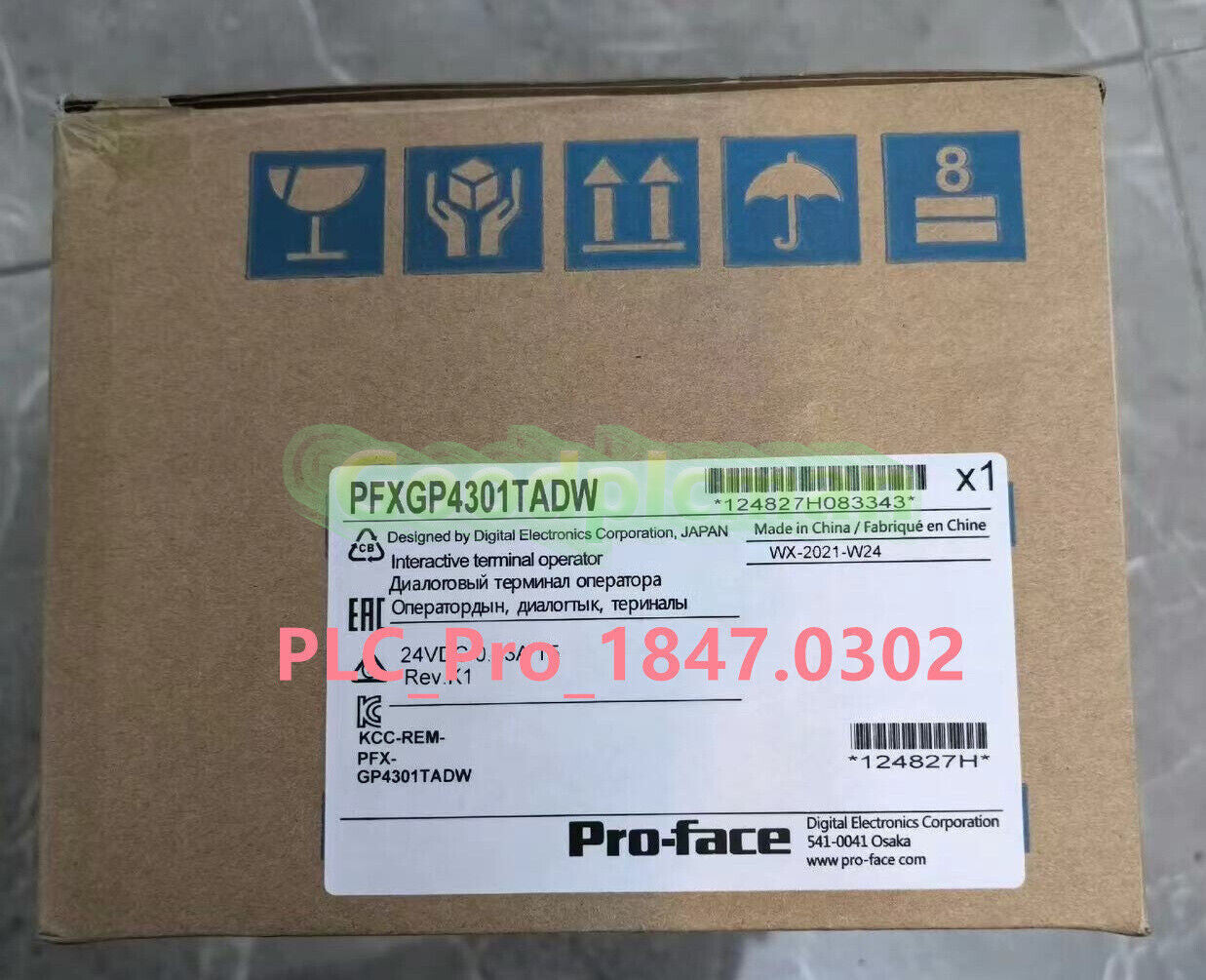 1PCS Pro-face PFXGP4301TADW GP-4301TW Touch Screen Fast delivery