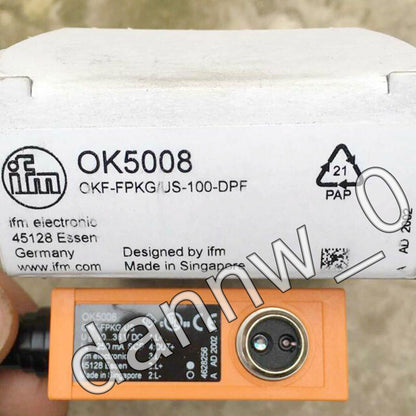 New 1-Piece Pressure Sensor IFM OK5008 in Box - IFM