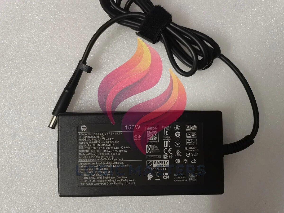 19.5V 7.7A TPN-LA20 L67851-001 For HP 22-DF 24-DF Pavilion 24-K 27-D AIO