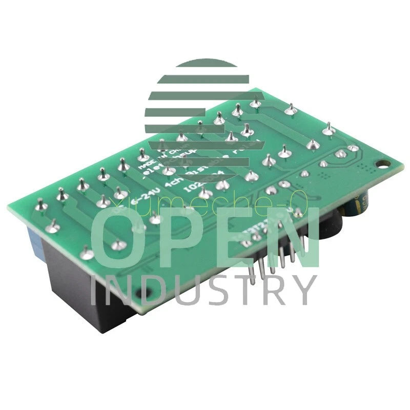 DC 6V-24V 4CH Flip-Flop Latch Relay Module Bistable Self-locking Electronic