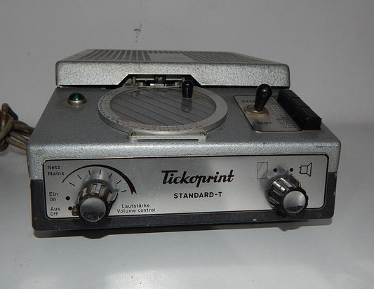 Used Tickoprint STANDARD-T Watch Timing Device - TICKOPRINT
