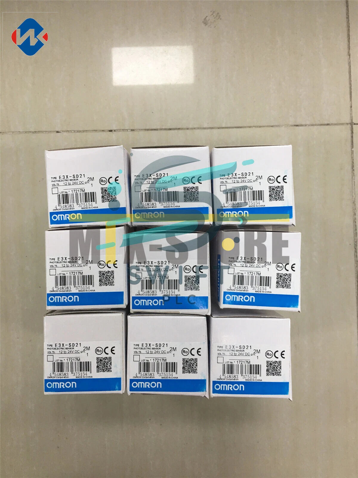 1PCS Omron E3X-SD21 ( E3XSD21 ) Photoelectric Switch