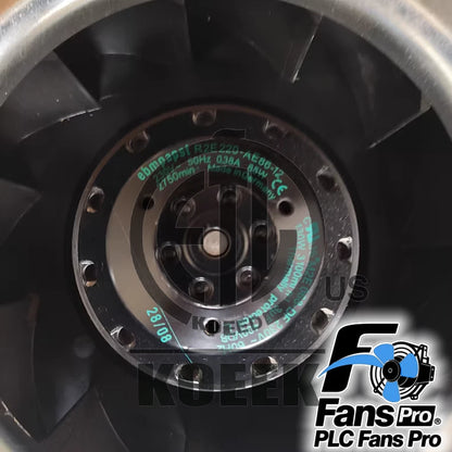 1PCS Ebmpapst R2E220-AE86-12 AC 230V 85W 4 Wire Centrifugal Fan Fast Ship #k