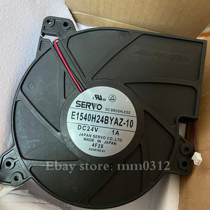Servo E1540H24BYAZ-10 24V 1A 15CM 2-wire centrifugal blower turbo fan