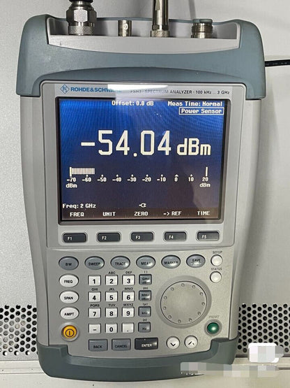 used R&S Rohde and Schwarz FSH3 100kHz - 3GHz Spectrum Analyzer - ROHDE AND SCHWARZ