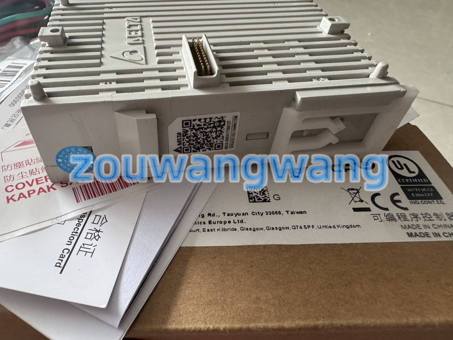 new DVP06XA-S Delta programmable controller PLC