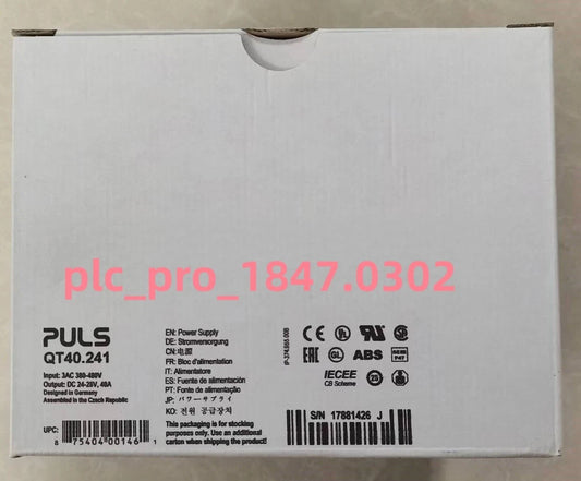 1PCS PULS QT40.241 power supply QT40.241 Fast delivery #d