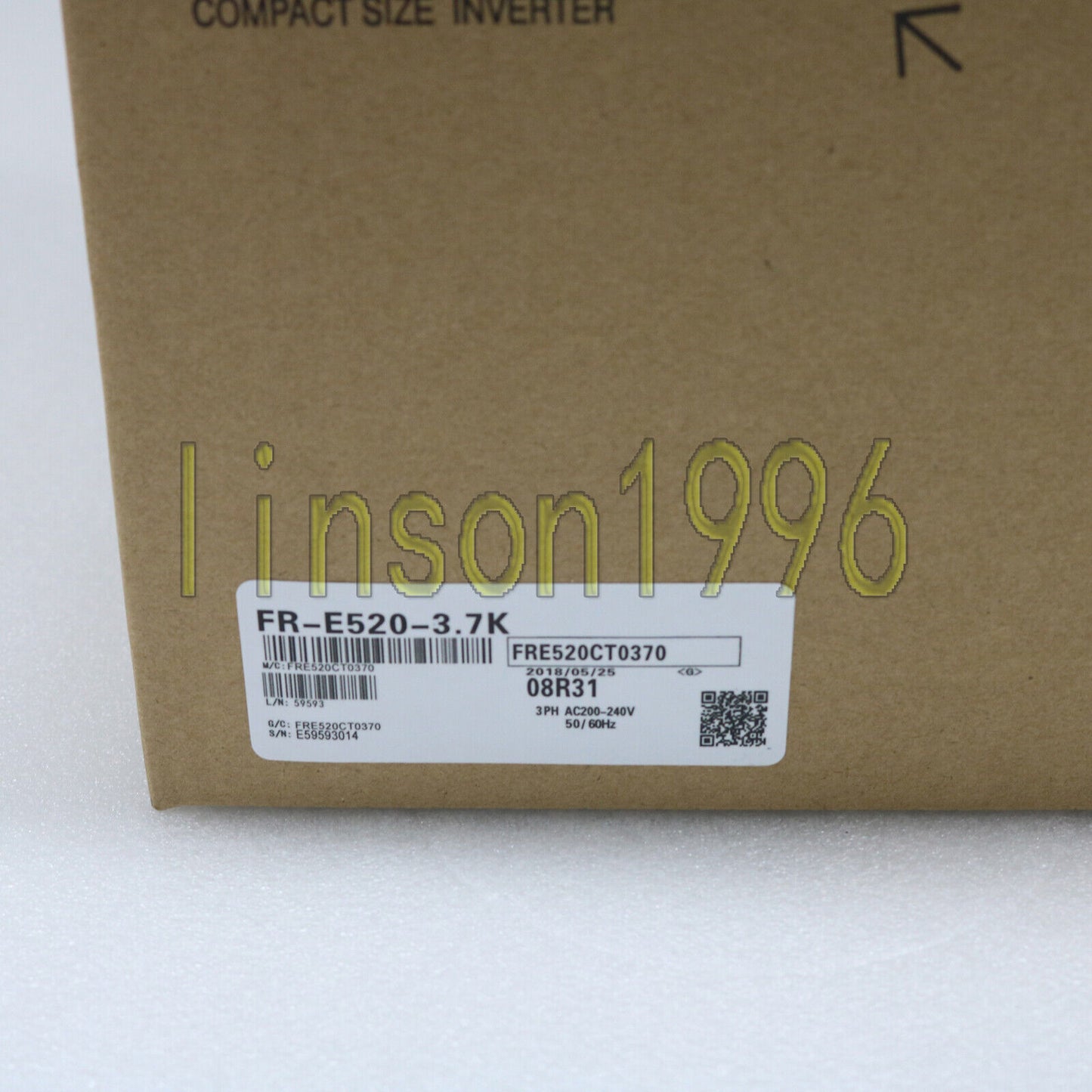 Mitsubishi FR-E520-3.7K Inverter 3.7kW Energy Optimizer, 1-Year Warranty - MITSUBISHI