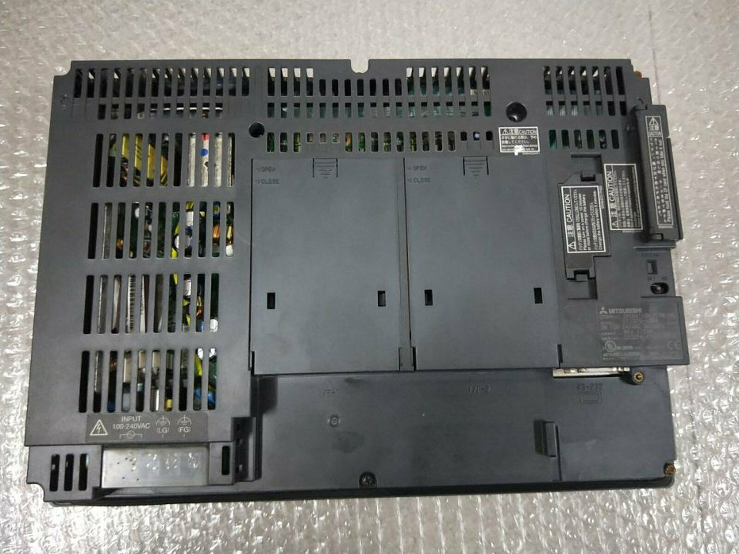 Mitsubishi Used Touchscreen Lubrication Machine GT1575-VTBA, Tested in Good Condition - MITSUBISHI