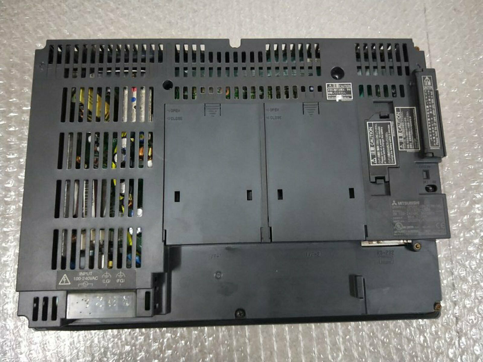 Mitsubishi Used Touchscreen Lubrication Machine GT1575-VTBA, Tested in Good Condition - MITSUBISHI