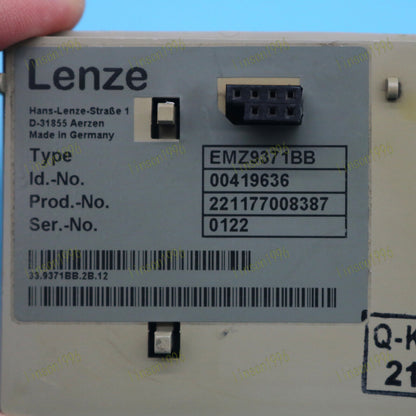 Used 1PC EMZ9371BB LENZE Inverter Operation Panel Fast Shipping - LENZE