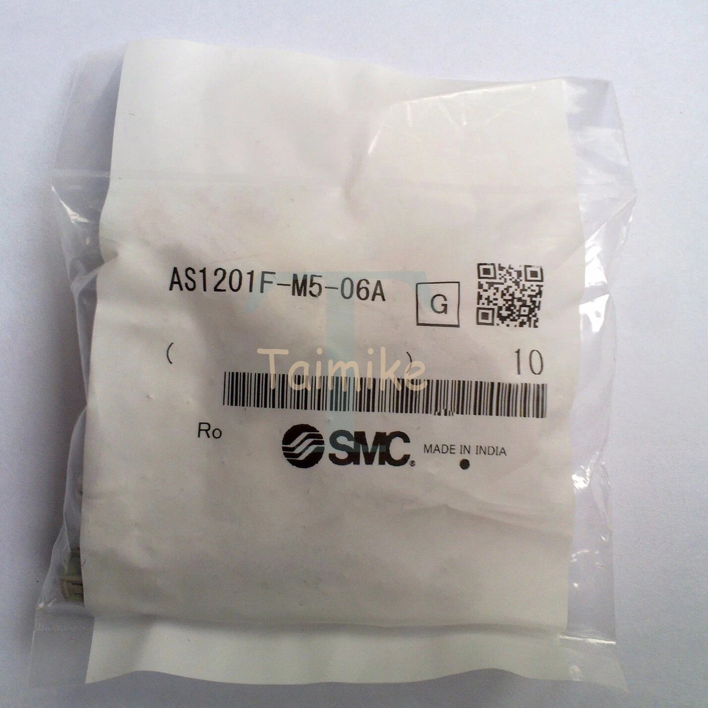 10Pcs SMC AS1201F-M5-06A Speed Control Flow Valve