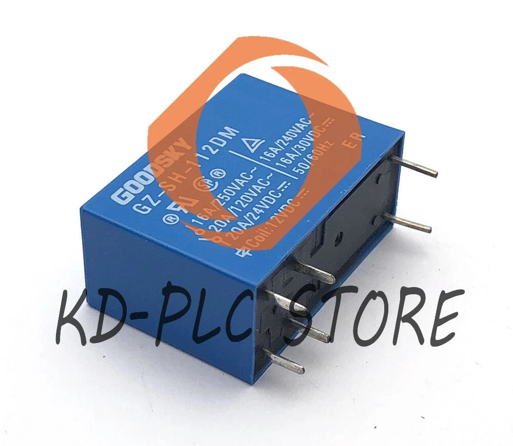 1pc GOODSKY GZ-SH-112DM Power Relay 12VDC 6Pins 16A 250VAC