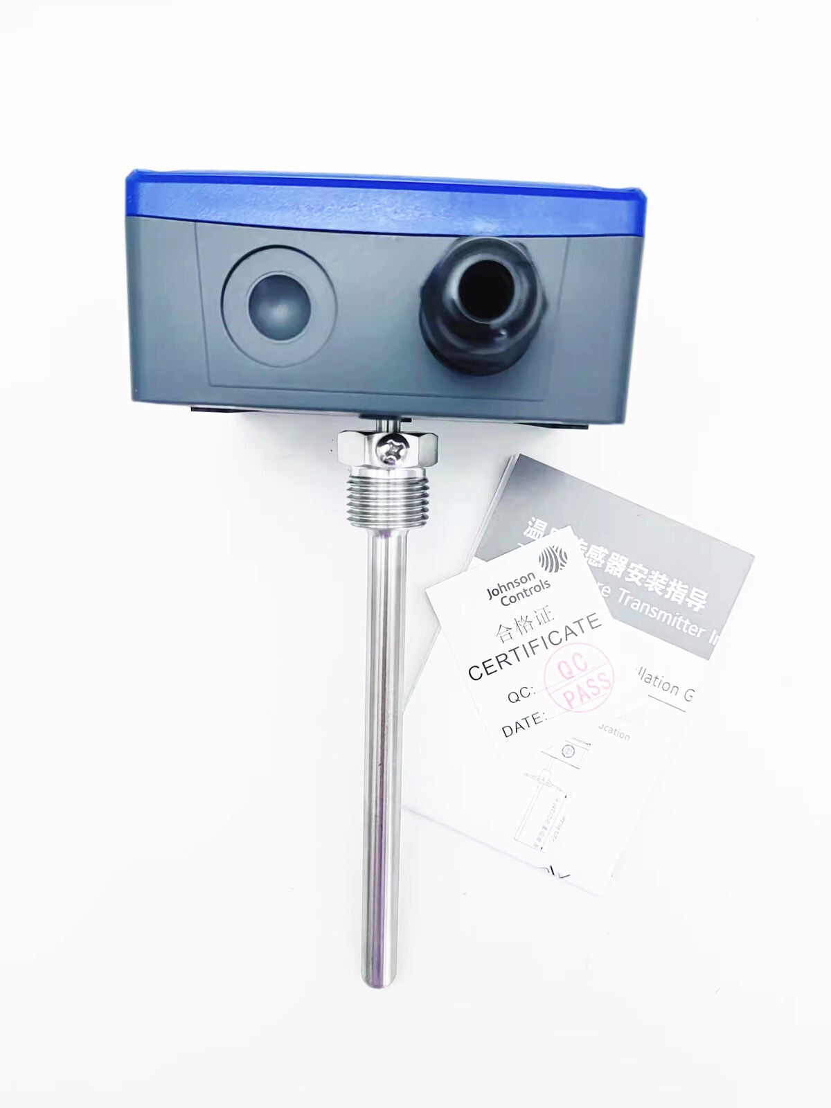new 1pcs Johnson HT7000I5V4 0-10V 300mm Immersion Water Pipe Temperature Sensor - JOHNSON