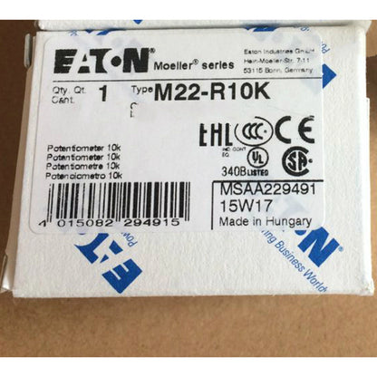 Eaton Moeller M22-R10K M22R10K 1PC Potentiometer Free Shipping #US