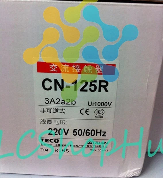 CN-125R CN 125R TECO magnetic contactor free shipping