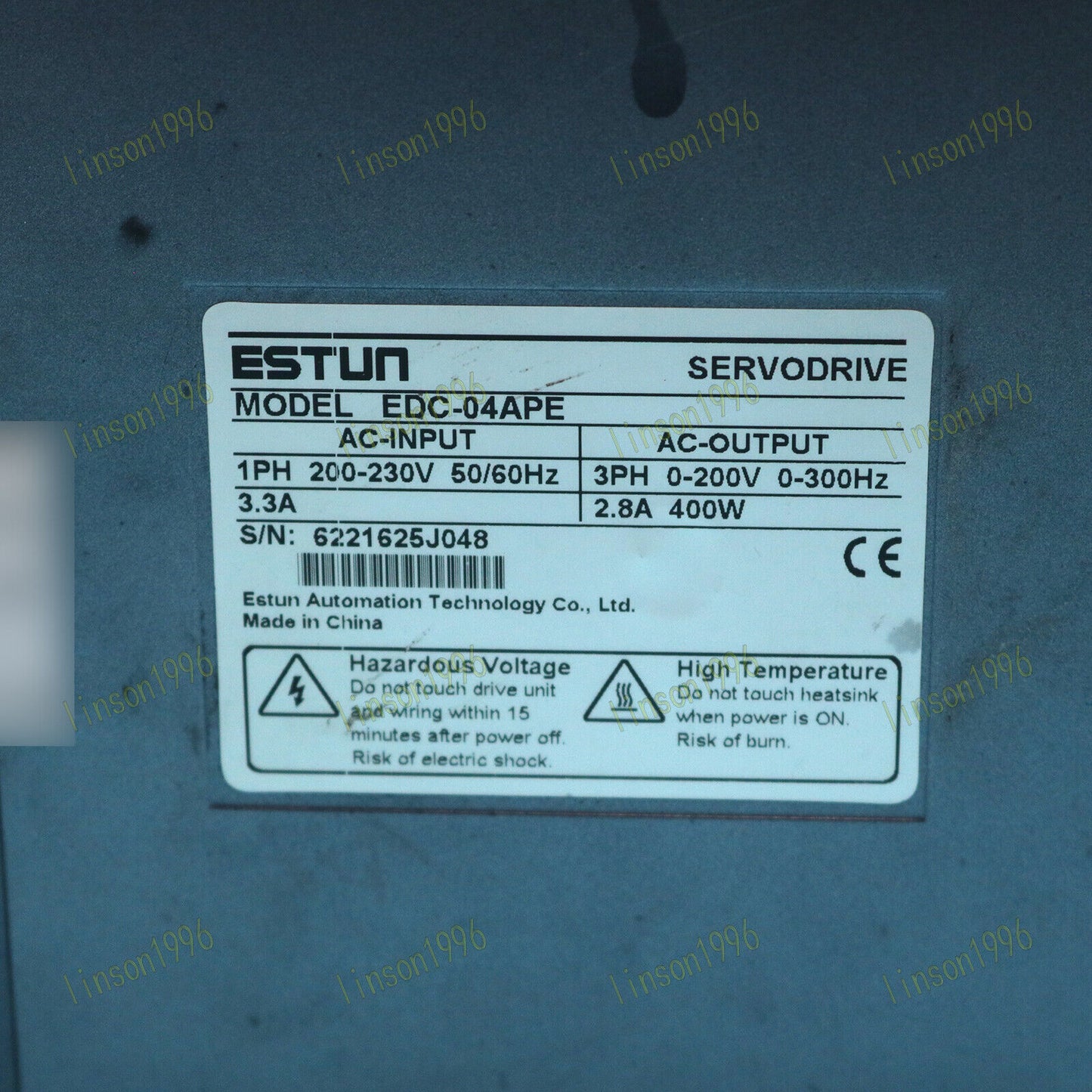 used 1PC EDC-04APE For ESTUN Servo Drive Fast Delivery - ESTUN