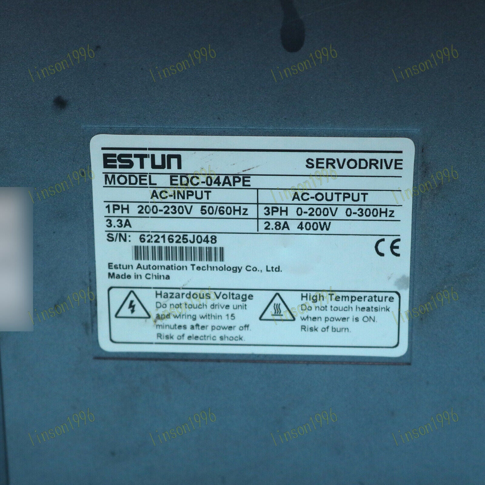 used 1PC EDC-04APE For ESTUN Servo Drive Fast Delivery - ESTUN