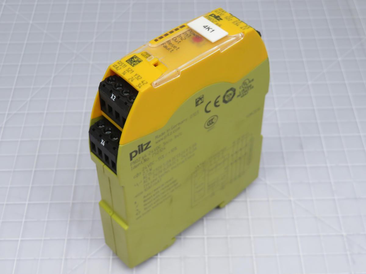 1PC Pilz 750104 PNOZ S4 Safety Relay 24VDC 3 - KOEED