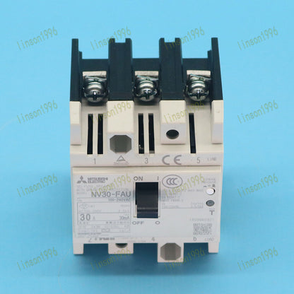 Mitsubishi NV30-FAU 3P 30A Circuit Breaker Fast Delivery - MITSUBISHI