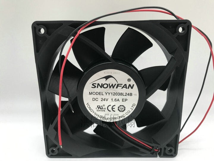 SNOWFAN YY12038L24B DC24V 1.6A 120 * 38MM frequency converter cooling fan