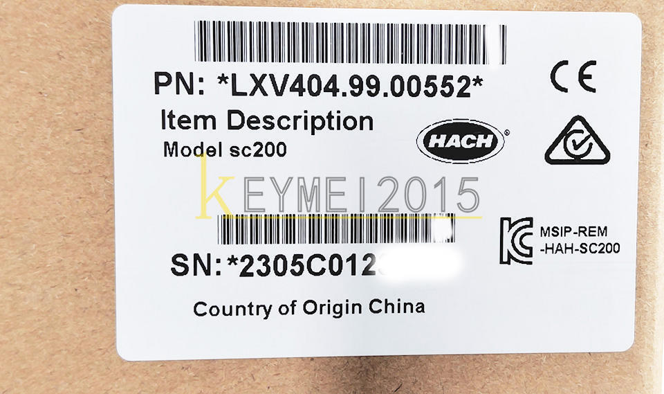 HACH Dual Channel Controller SC200 LXV404 | High-Performance Industrial Control System - HACH