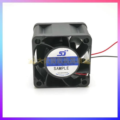 SJ SA120428BL 4028 DC12V 0.3A 4CM 2-Wire Inverter Cooling Fan