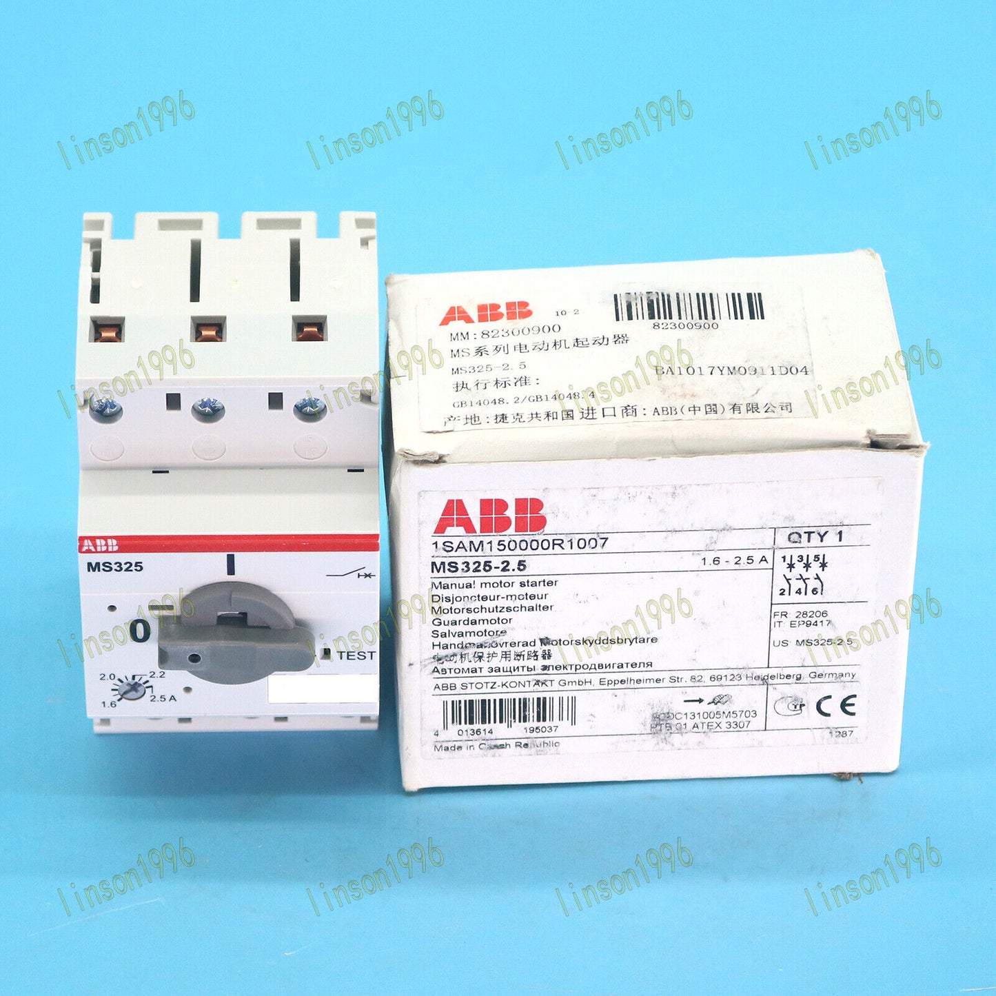 MS325-2.5 ABB – 1.6-2.5A Smart Dimmer Switch - ABB