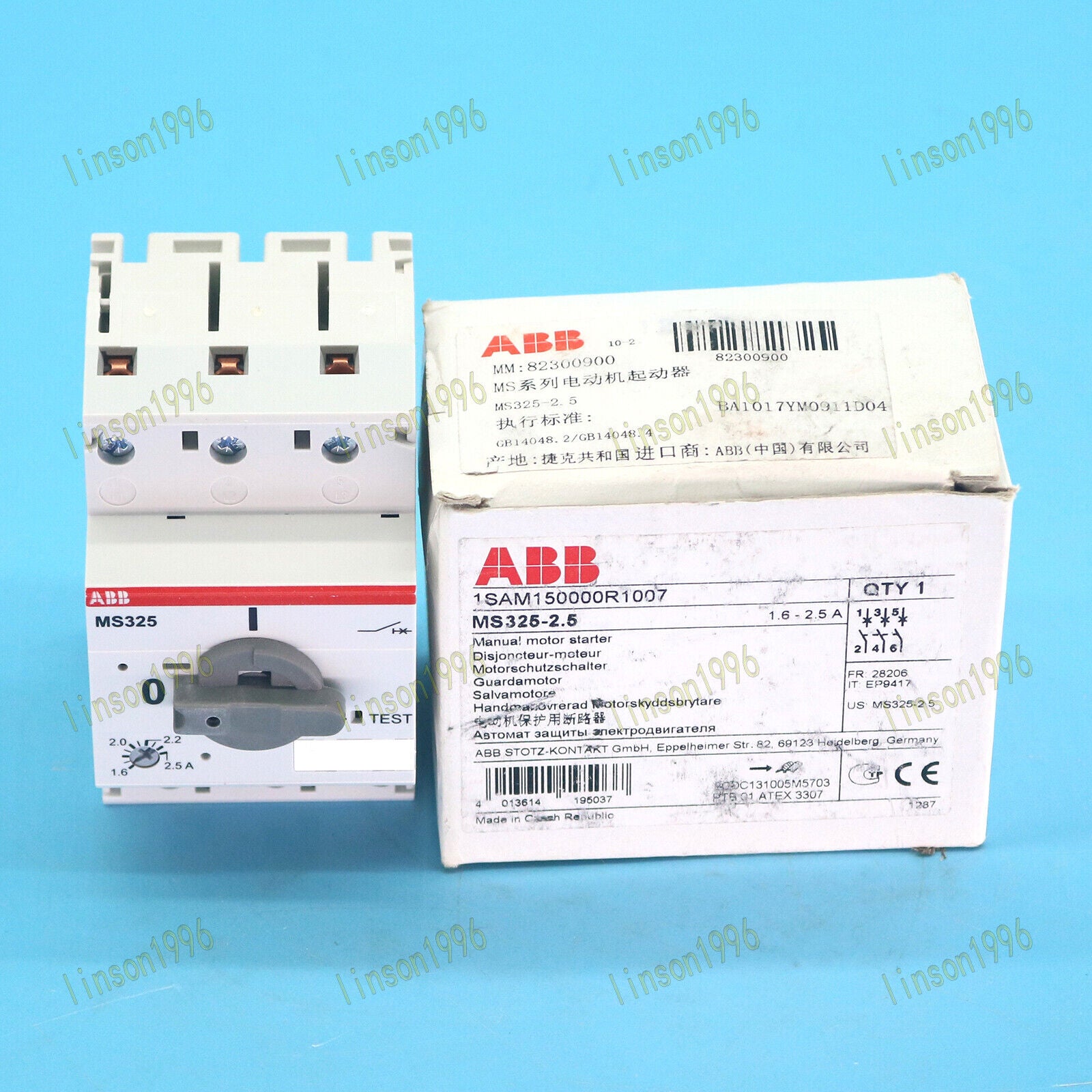 MS325-2.5 ABB – 1.6-2.5A Smart Dimmer Switch - ABB