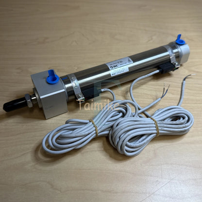 ! SMC CDM2RB32-150Z-H7BWL Round Body Pneumatic Cylinder w/ D-H7BW Sensors