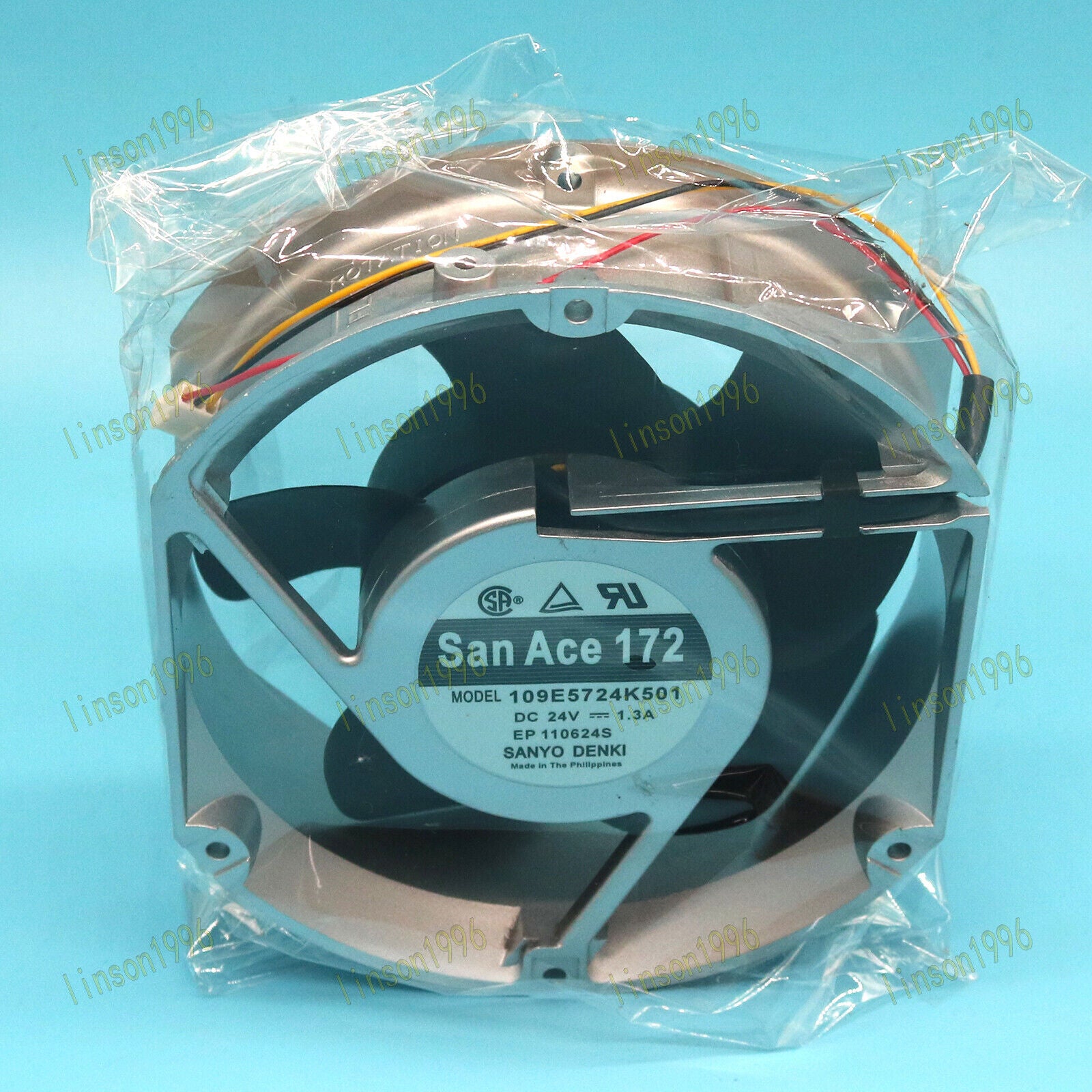 new 1pc  For SANYO 109E5724K501 San Ace172 24V 1.3A Cooling Fan Spot Stock SANYO