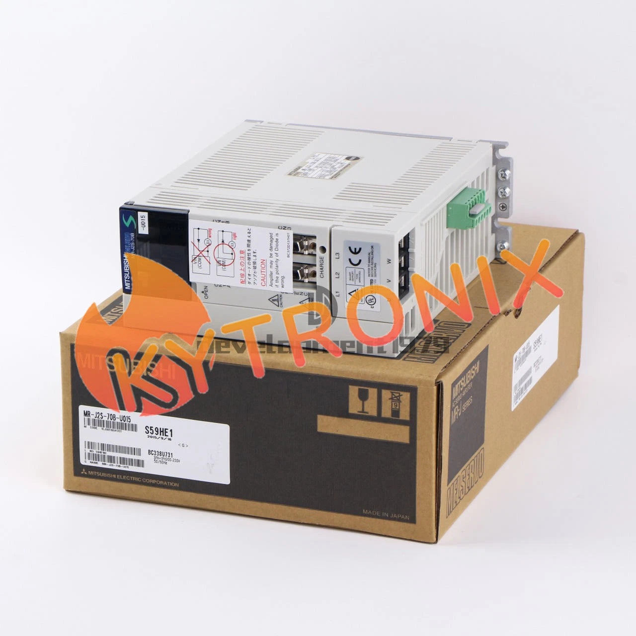 MITSUBISHI AC SERVO DRIVER MR-J2S-70B-U015 1PCS