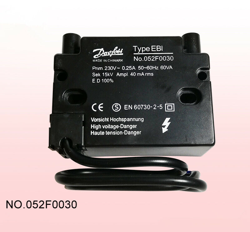 new Danfoss EBI NO.052F0030 Bipolar 15KV 230V~0.25A transformer