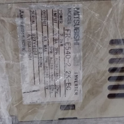 Mitsubishi Inverter FR-E540-2.2K-EC Refurbished Used Within 24 Hours - MITSUBISHI