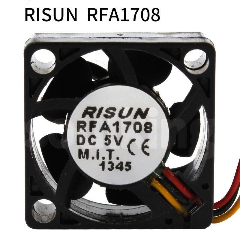 RISUN RFA1708 1.7CM 1708 17*17*8MM 5V 3-wire miniature cooling fan