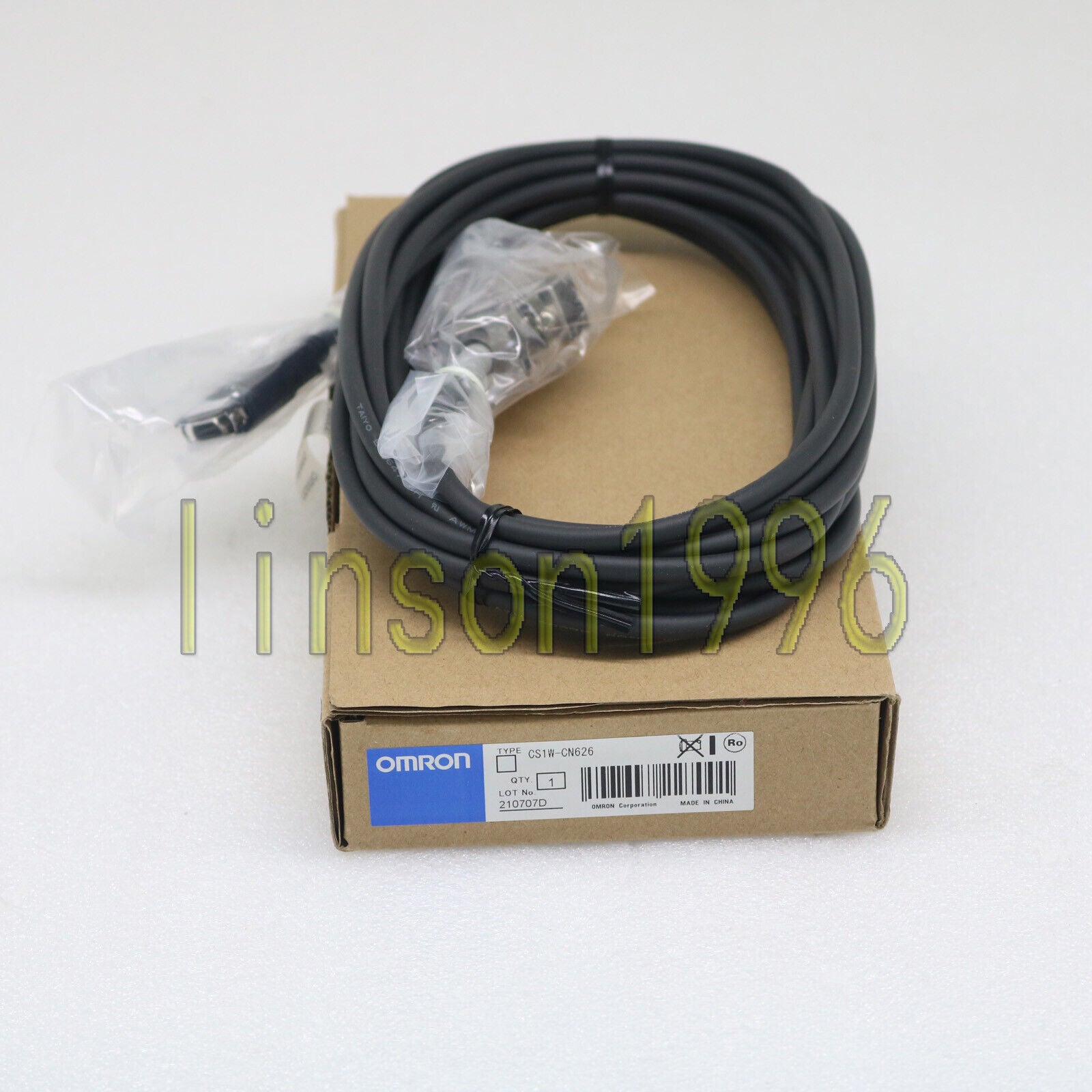 OMRON CS1W Programming Cable CS1W CN626 Fast Ship - OMRON